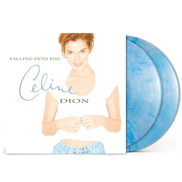 CELINE DION :: FALLING INTO YOU 30TH ANNIVERSARY (GLACIER BLUE VINYL) - Image 2