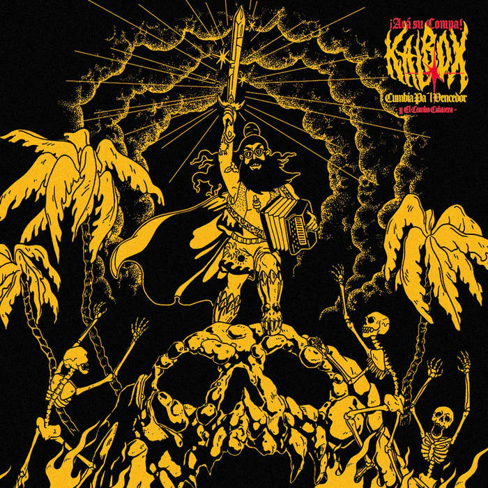 KALBOX Y EL COMBO CALAVERA :: CUMBIA PA'L VENCEDOR (SPLATER VINYL)