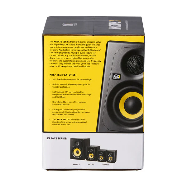 KRK Kreate 3 Active Studio Monitor con Bluetooth - Image 6