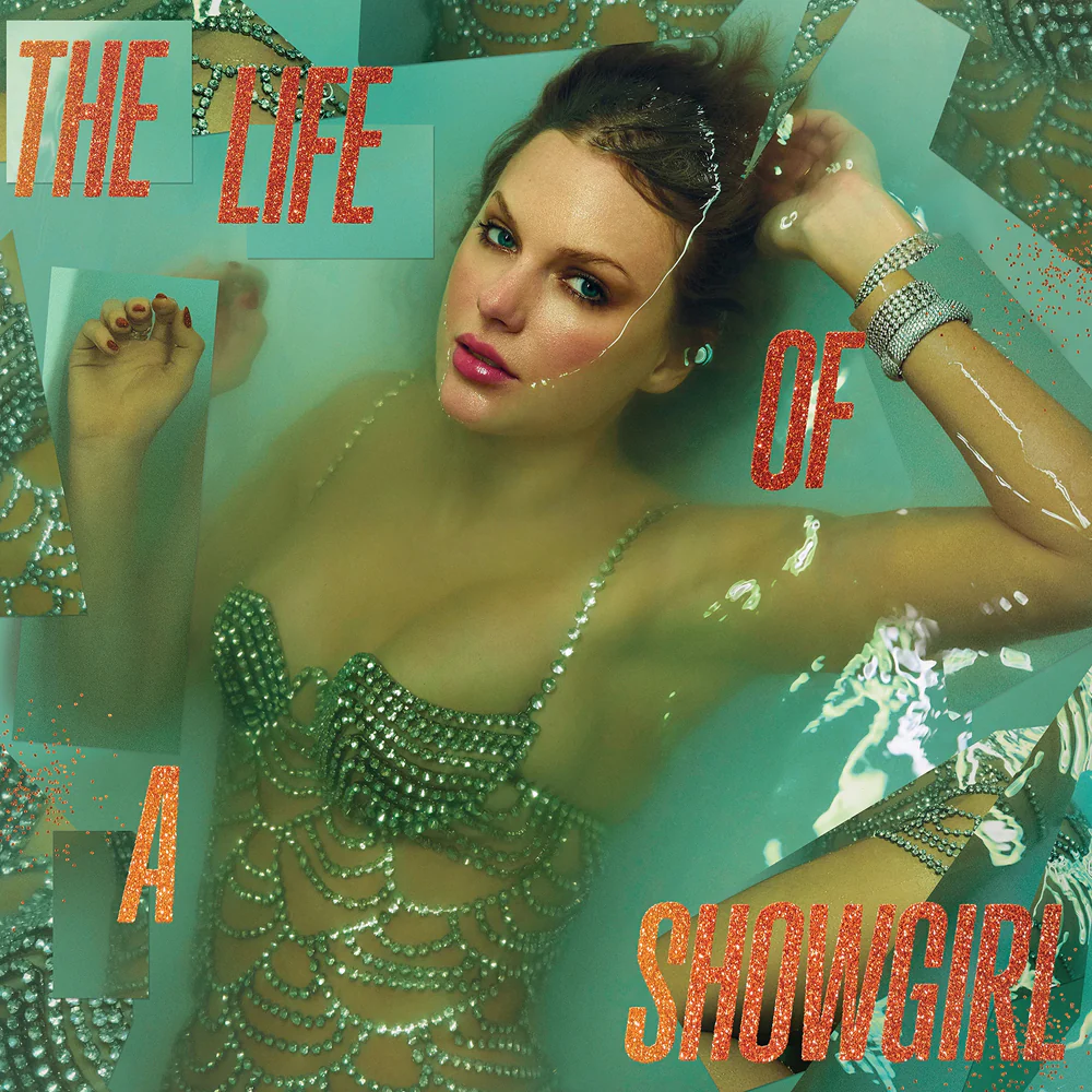 TAYLOR SWIFT :: THE LIFE OF A SHOWGIRL (PORTOFINO ORANGE GLITTER VINYL)